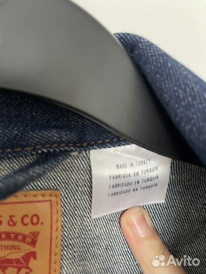 Джинсовая куртка женская levis L