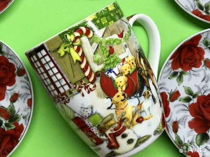 Раритет/чайные пары/блюдца/Кувшин глиняный