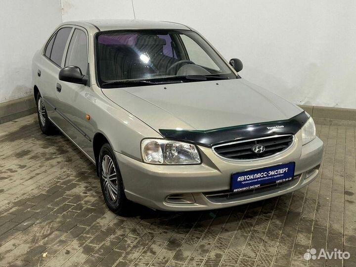 Hyundai Accent 1.5 МТ, 2007, 206 466 км