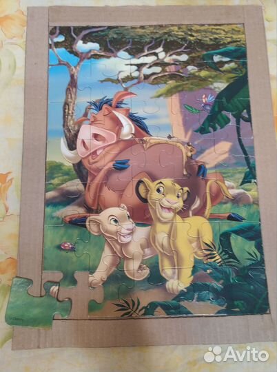 Пазлы пакетом 6 наборов