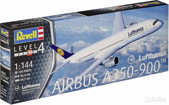 Сборная модель самолета A350-900 Revell 1/144