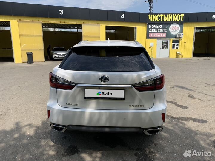 Lexus RX 2.0 AT, 2017, 52 000 км