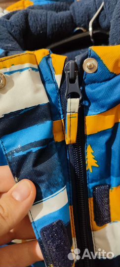 Костюм зимний тёплый детский 80