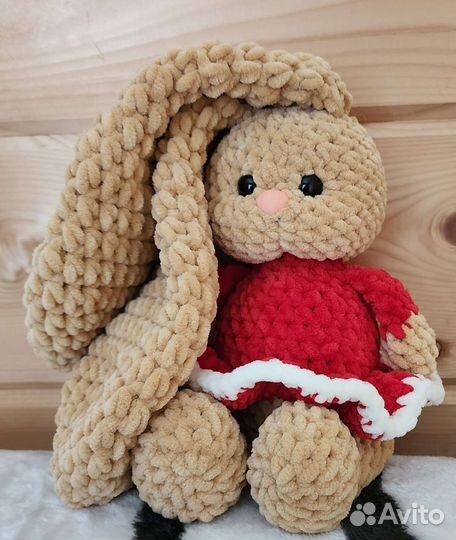 Зайка малышка. Амигуруми. Ручная работа