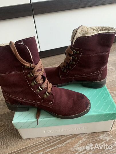 Ботинки женские 37 размер Бюргер