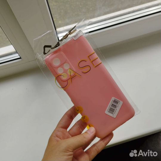 Розовый чехол на Redmi Note 11 Pro Plus 5g