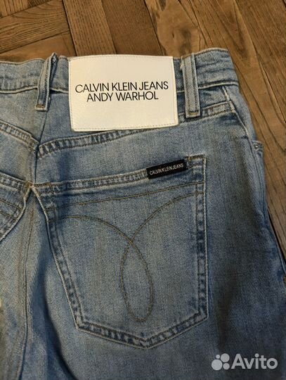 Calvin klein джинсы andy warhol