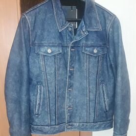 Новая кожаная куртка винтаж Levi's Trucker Jacket