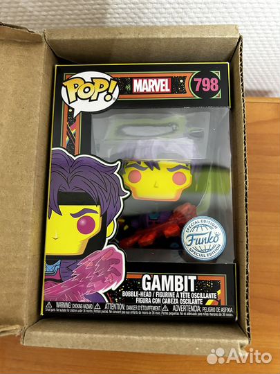Funko pop Gambit 798 Марвел оригинал