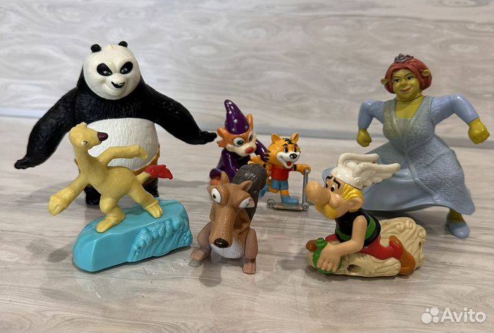 Игрушки из Макдональдса