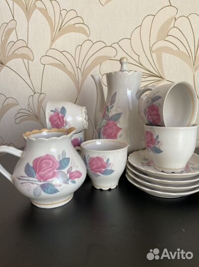 Чайно кофейный сервиз