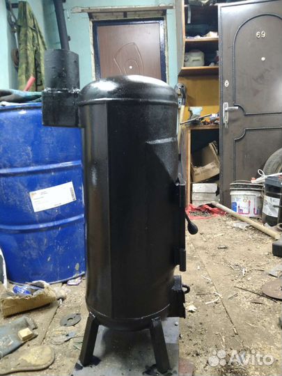 Печь буржуйка для гаража
