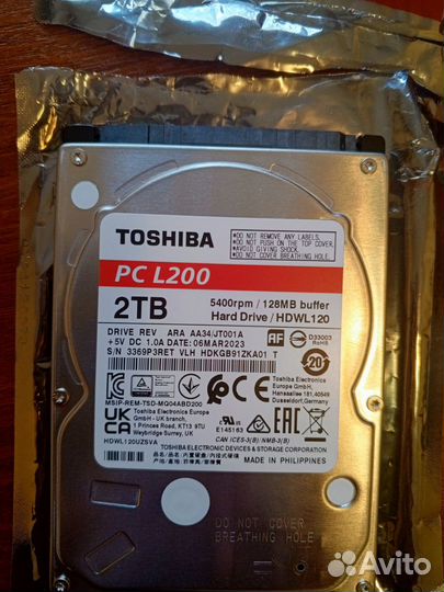 Toshiba PC L200 2TB