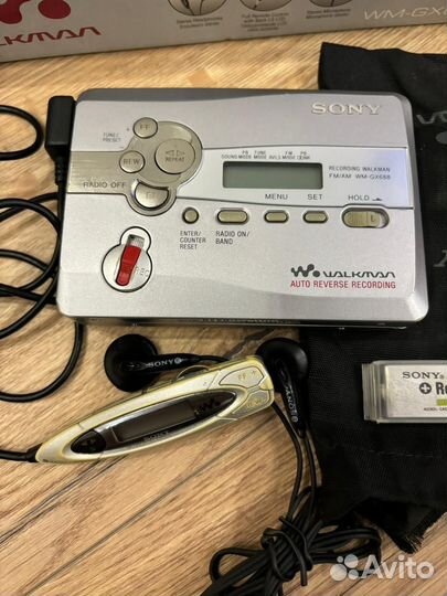 Кассетный плеер sony walkman WM-GX688