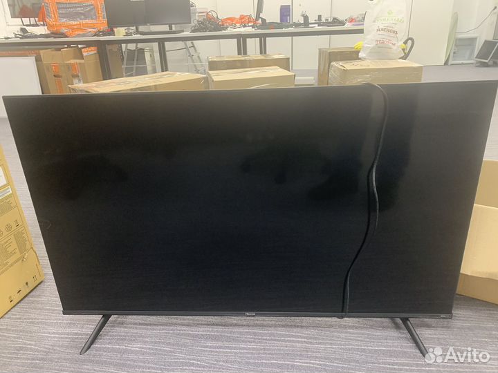 Телевизор Hisense 50A6BG битая матрица