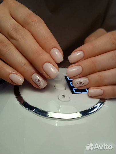 Маникюр гель лак, педикюр,ручная рос