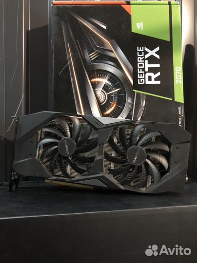 Видеокарта RTX 2070 gigabyte