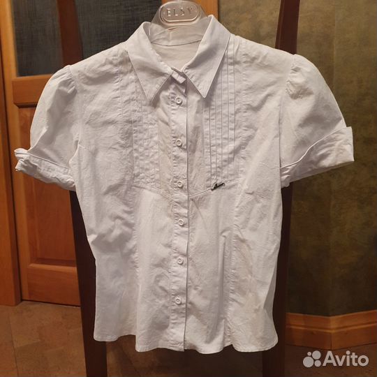 Рубашка школьная белая 146-152