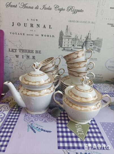 Чайный сервиз новый 14 предметов