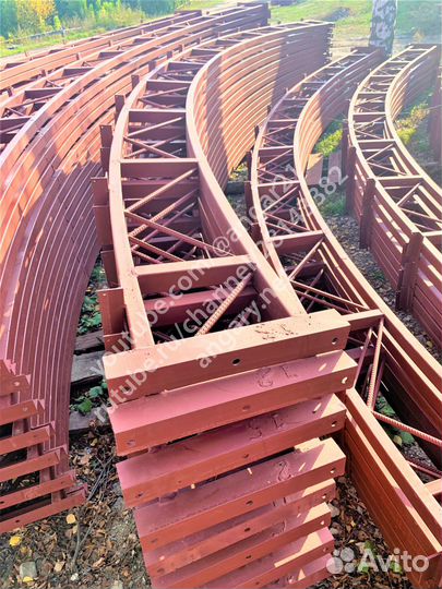 Каркас ангаpа 494 м2