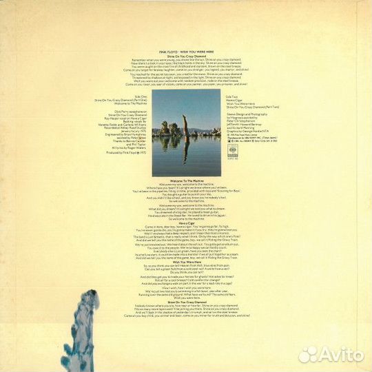 Pink Floyd – Wish You Were Here orig. Не новодел
