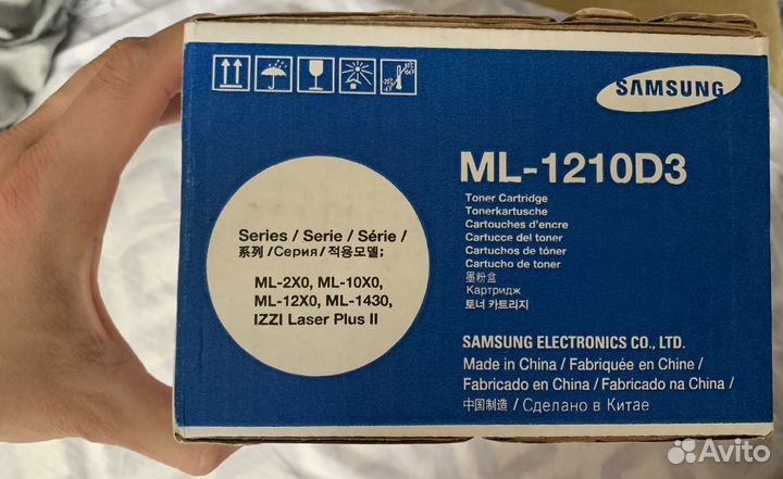 Картридж для принтера samsung ML-1210D3
