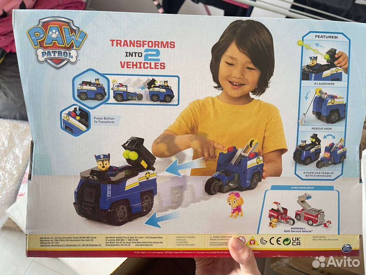 Щенячий патруль набор конструктор лего lego 4 вида