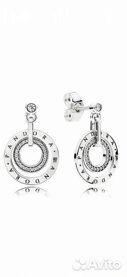 Серьги pandora оригинал