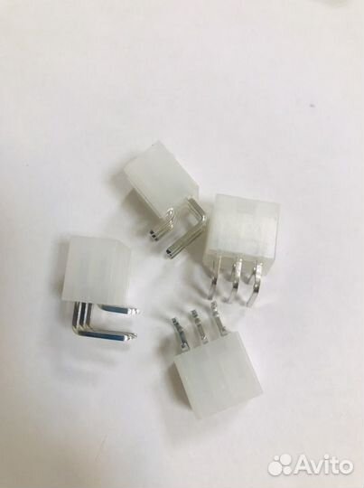 Разъем угловой 6 пин для хэш платы