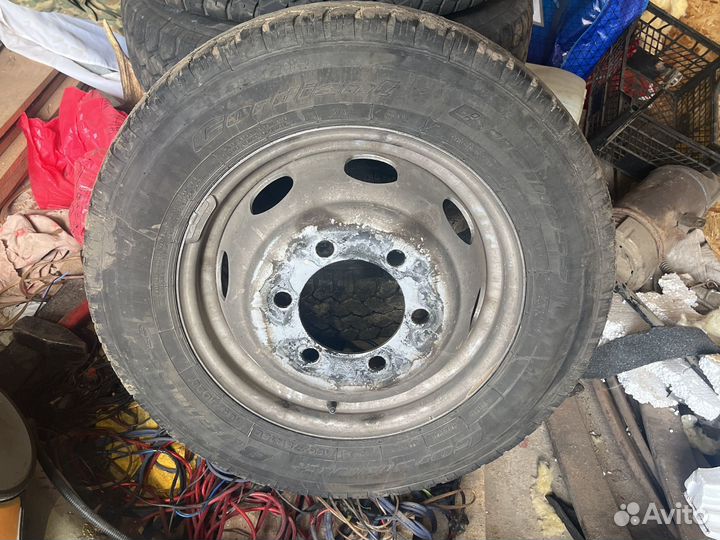 Колеса на газель 185 75 r16c бу с дисками