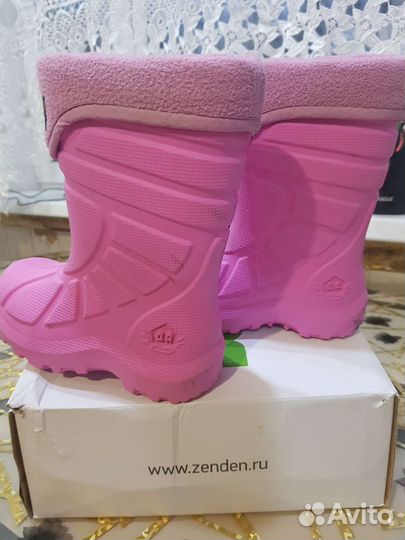 Резиновые сапоги 28р для девочки