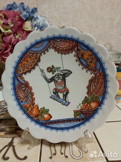 Тарелка настенная СССР