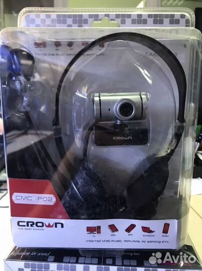 Веб-камера,crown, cbr 5 mp