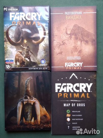 PC Mafia 2 Far Cry Primal Коллекционки