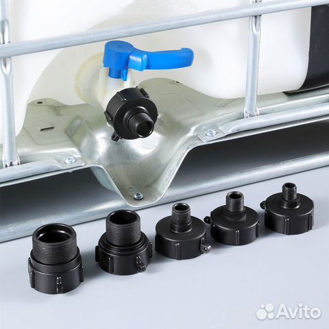 Краны на Еврокубы 1000л Кубовые Емкости Кубовики