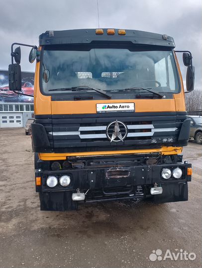 Бортовой грузовик Beifang Benchi ND1250A с КМУ Велмаш-С, 2008