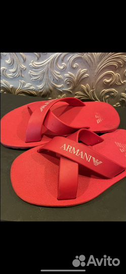 Шлепанцы Armani оригинал