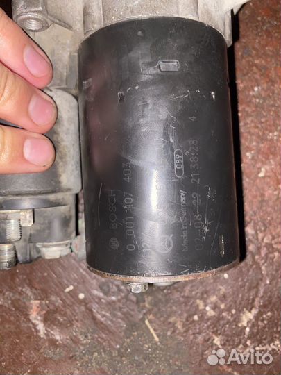 Стартер w210 9 зубьев