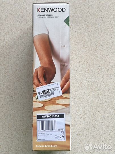Kenwood насадка для раскатки теста kax980me