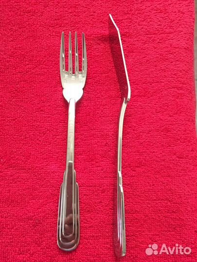 Цептер. Блюдо+блюдо, пепельница,нож+вилка новые