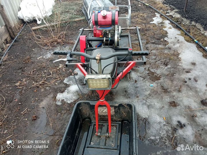 Продам мотобуксировщик мухтар