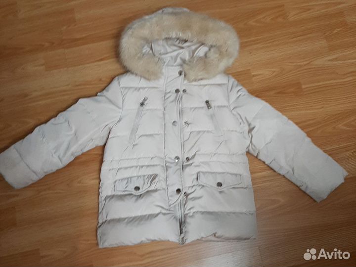 Пуховик для девочки 128