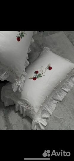 Постельное белье клубничка