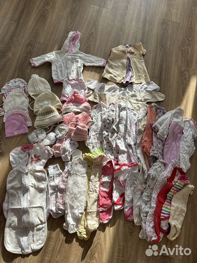 Вещи на девочку от 56 до 86