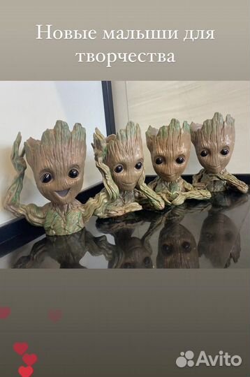 Стабилизированный мох панно, кашпо, ниши