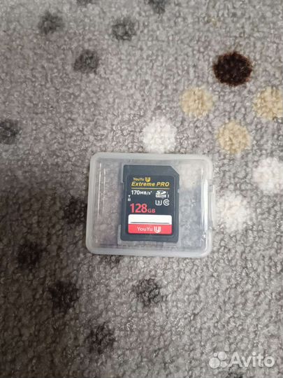 Карта памяти sdhc 128Gb class 10 u3