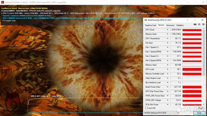Evga GeForce RTX 3070 XC3 Ultra Gaming