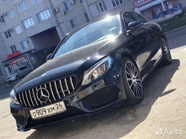 Mercedes W 205 GT Line amg решетка радиатора