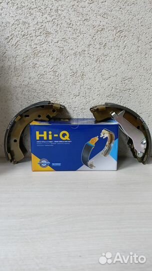Колодки задние барабанные на Hundai Solaris