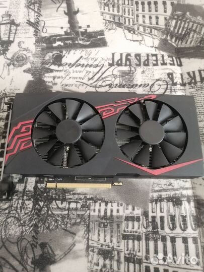 Видеокарта Asus RX 580 2048sp 4Gb DVI